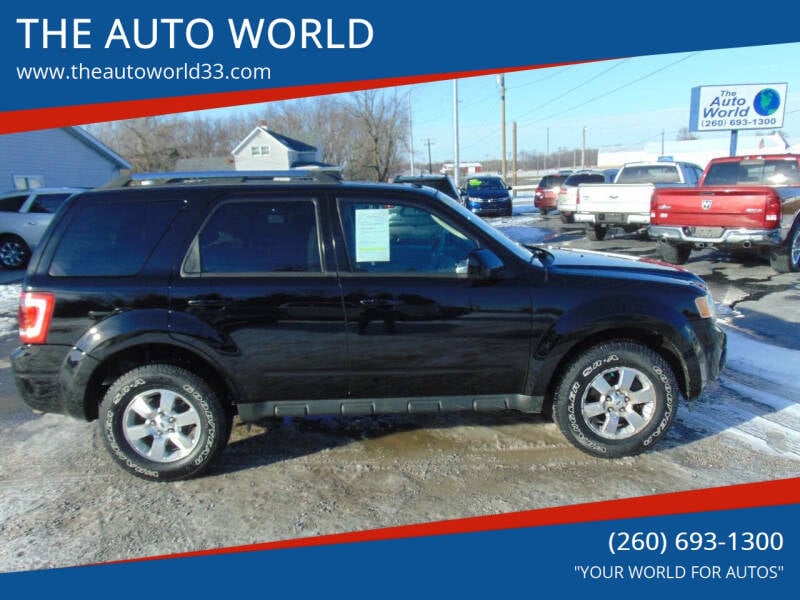 2009 Ford Escape for sale at THE AUTO WORLD in Churubusco IN