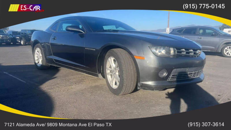 2015 Chevrolet Camaro for sale at Escar Auto in El Paso TX