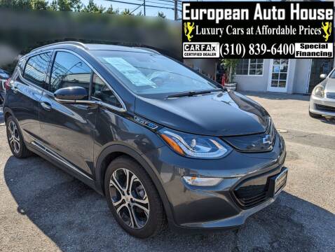 2019 Chevrolet Bolt EV for sale at European Auto House in Los Angeles CA