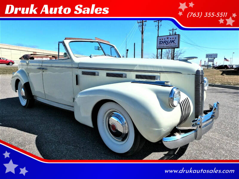 1940 Cadillac LaSalle for sale at Druk Auto Sales in Ramsey MN