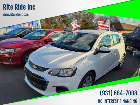 2017 Chevrolet Sonic for sale at Rite Ride Inc 2 in Shelbyville TN