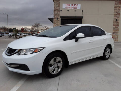 2013 Honda Civic for sale at Red Rock Auto LLC in Oklahoma City OK