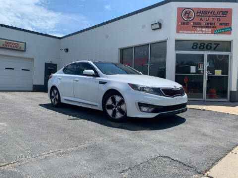 2013 Kia Optima Hybrid for sale at HIGHLINE AUTO LLC in Kenosha WI