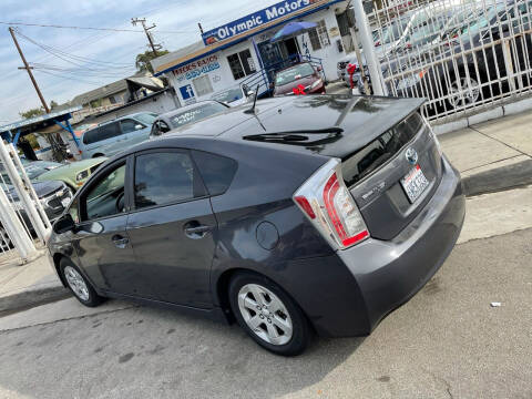 2012 Toyota Prius for sale at Olympic Motors in Los Angeles CA
