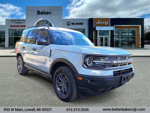 2022 Ford Bronco Sport for sale at Baker Chrysler Dodge Jeep Ram in Lowell MI
