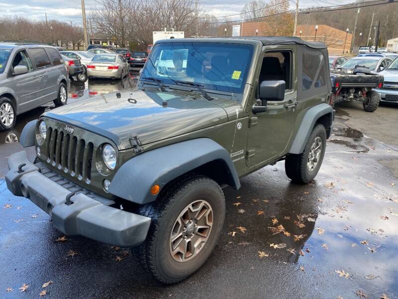 2015 Jeep Wrangler for sale at Vuolo Auto Sales in North Haven CT