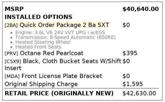 2023 Dodge Durango SXT