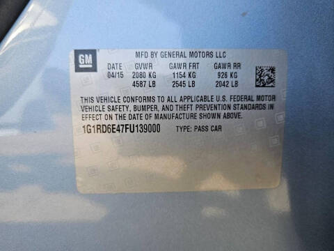 2015 Chevrolet Volt Premium