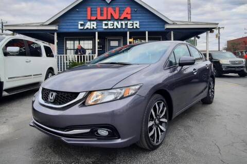 2015 Honda Civic for sale at LUNA CAR CENTER in San Antonio TX
