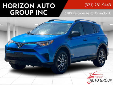 2017 Toyota RAV4 for sale at HORIZON AUTO GROUP INC in Orlando FL