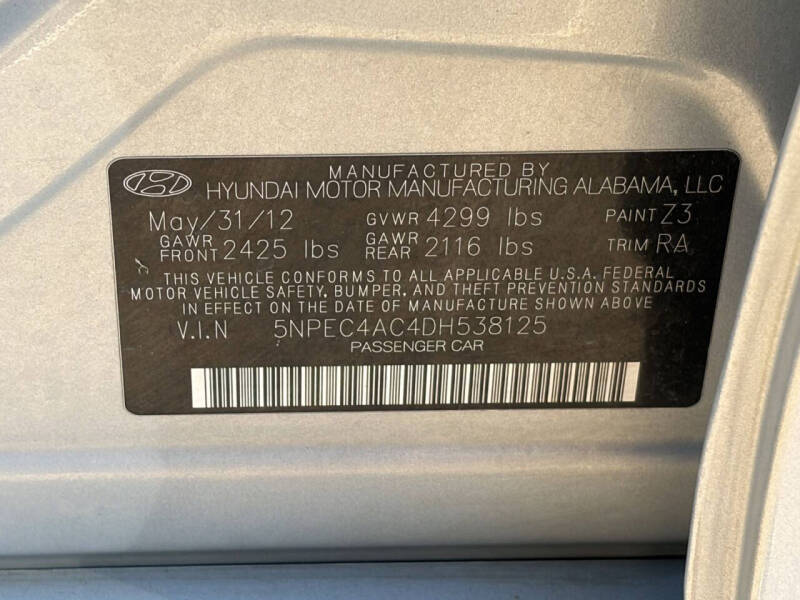 2013 Hyundai Sonata Limited