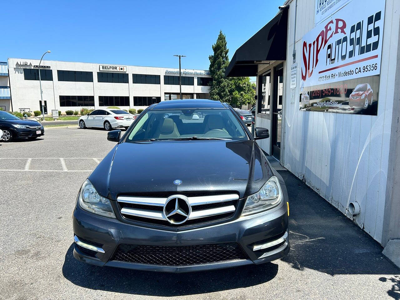 2012 Mercedes-Benz C-Class for sale at Super Auto Sales Modesto in Modesto, CA