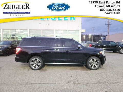 2020 Ford Expedition MAX for sale at Zeigler Ford of Plainwell- Jeff Bishop - Zeigler Ford of Lowell in Lowell MI