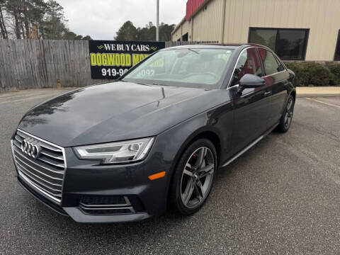 2017 Audi A4 for sale at Dogwood Motors in Raleigh NC