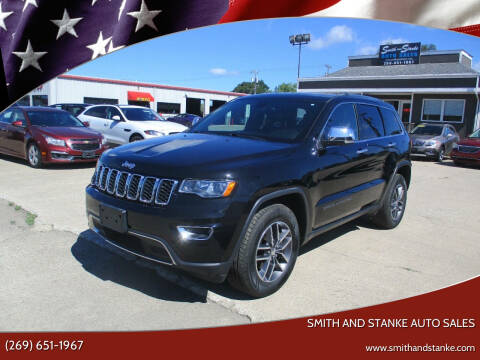 2018 Jeep Grand Cherokee for sale at Smith and Stanke Auto Sales in Sturgis MI