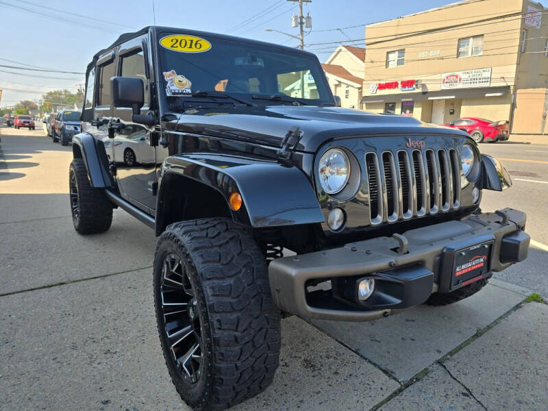 2016 Jeep Wrangler Unlimited for sale at CAR PRO AUTO SALES in Uniondale NY