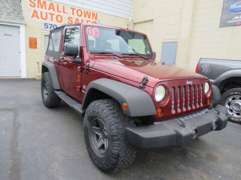 2008 Jeep Wrangler for sale at Small Town Auto Sales in Hazleton PA
