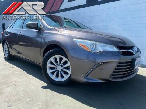 2016 Toyota Camry Hybrid for sale at Auto Republic Fullerton in Fullerton CA