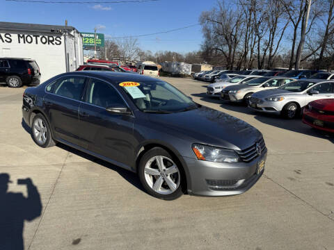 2012 Volkswagen Passat SE PZEV