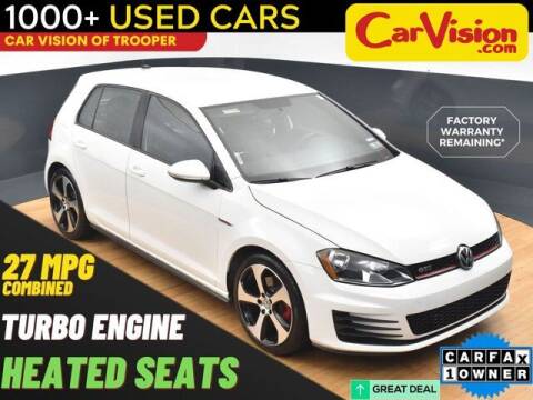 2017 Volkswagen Golf GTI for sale at Car Vision of Trooper in Norristown PA