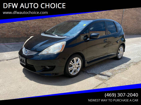 2009 Honda Fit for sale at DFW AUTO CHOICE in Dallas TX