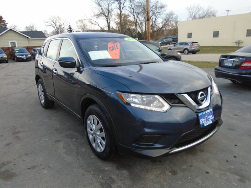 2015 Nissan Rogue for sale at DISCOVER AUTO SALES in Racine WI