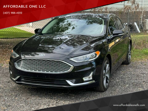 2020 Ford Fusion for sale at AFFORDABLE ONE LLC in Orlando FL