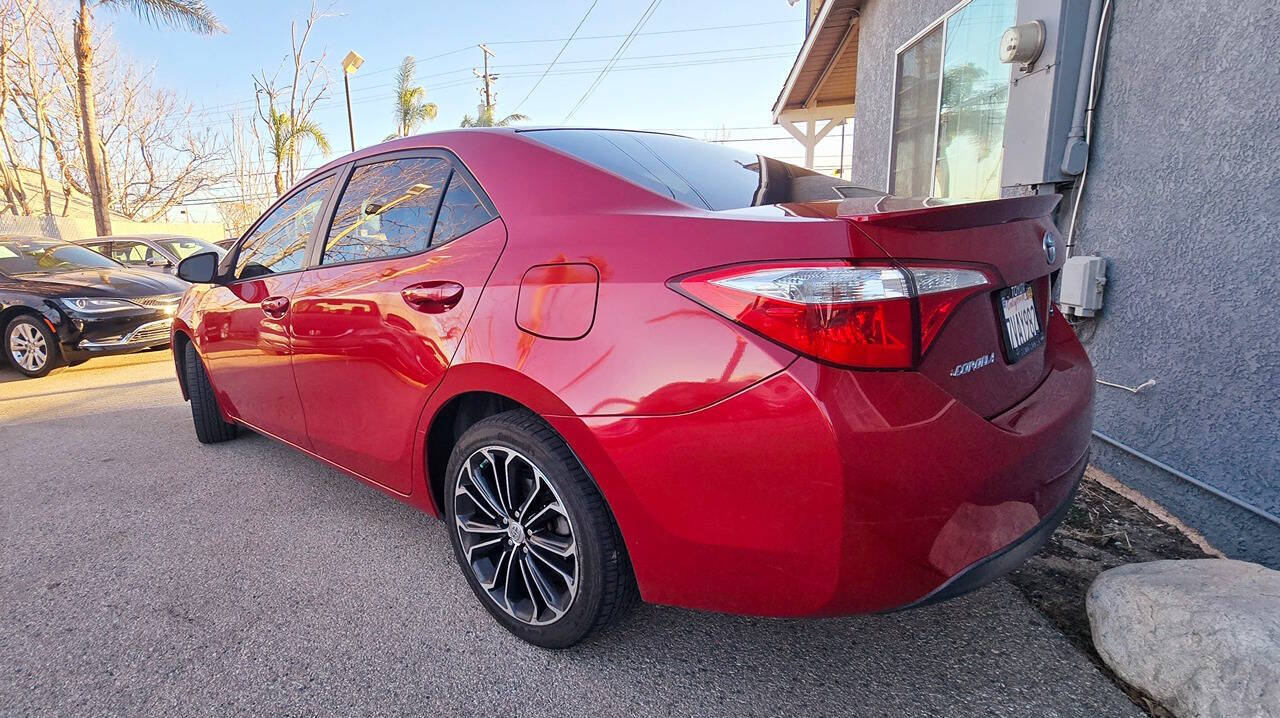 2016 Toyota Corolla for sale at High Rev Autos in Fontana, CA