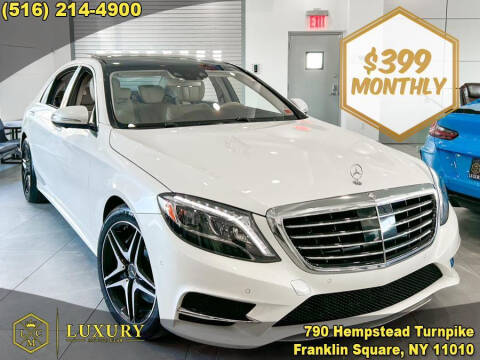 2015 Mercedes-Benz S-Class for sale at LUXURY MOTOR CLUB in Franklin Square NY