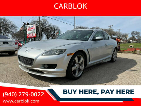 2004 Mazda RX-8 for sale at CARBLOK in Lewisville TX