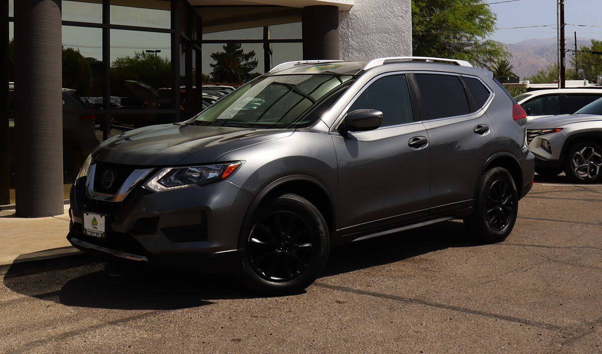 Gray 2018 Nissan Rogue SV AWD SV 4dr Crossover 2