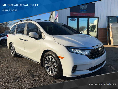 2022 Honda Odyssey for sale at METRO AUTO SALES LLC in Lino Lakes MN