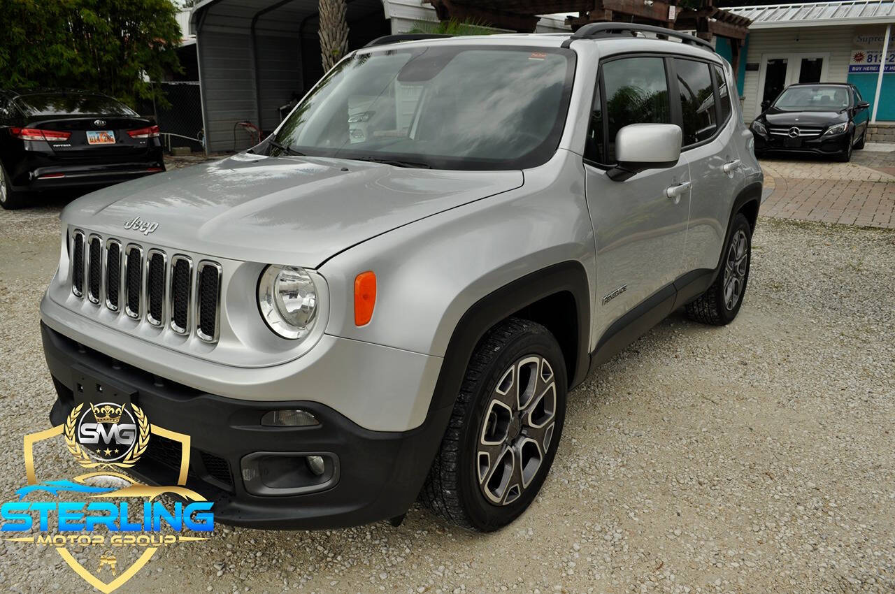 2017 Jeep Renegade for sale at Sterling Motor Group in Land O Lakes, FL