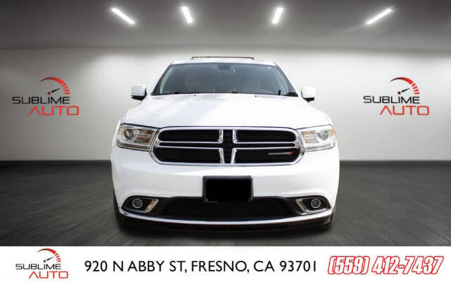 2014 Dodge Durango for sale at SUBLIME AUTO in Fresno, CA