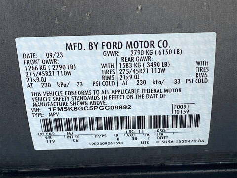 2023 Ford Explorer ST