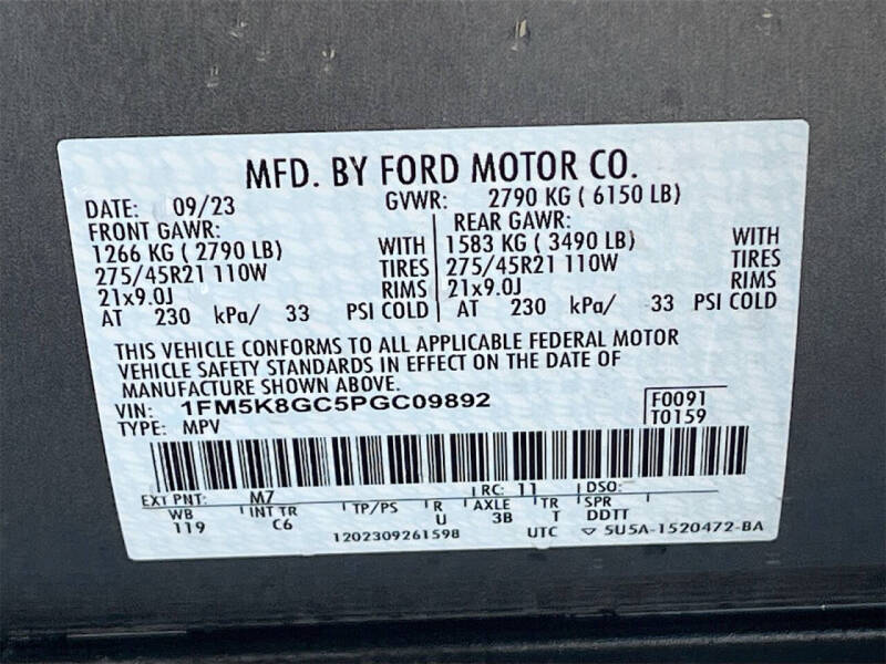 2023 Ford Explorer ST