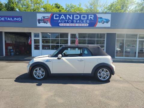 2012 MINI Cooper Convertible for sale at CANDOR INC in Toms River NJ