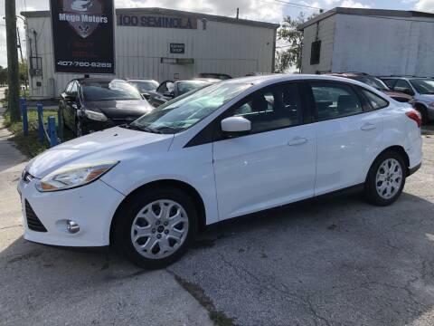 2012 Ford Focus for sale at Mego Motors in Casselberry FL