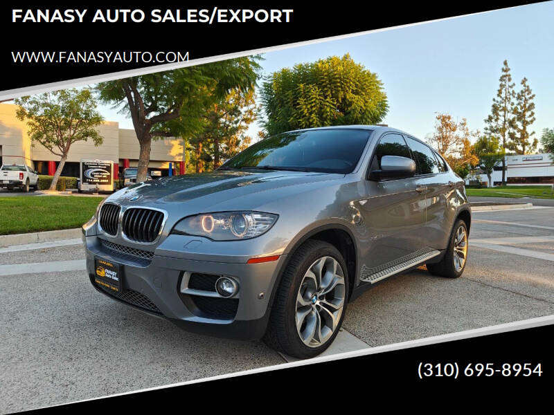 2014 BMW X6 for sale at FANASY AUTO SALES/EXPORT in Yorba Linda CA