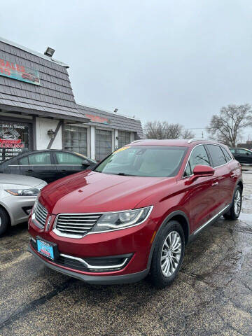 2016 Lincoln MKX for sale at VELAZQUEZ AUTO SALES in Aurora IL