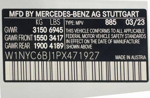 2023 Mercedes-Benz G-Class G 550