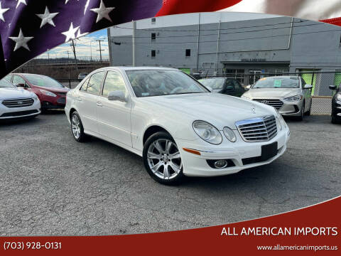 2009 Mercedes-Benz E-Class for sale at All American Imports in Alexandria VA