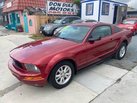 2007 Ford Mustang for sale at DON DIAZ MOTORS in San Diego CA