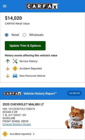 2020 Chevrolet Malibu LT