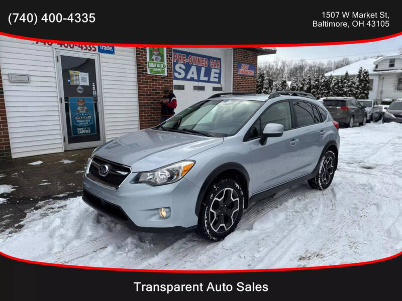 2014 Subaru XV Crosstrek for sale at Transparent Auto Sales LLC in Baltimore OH