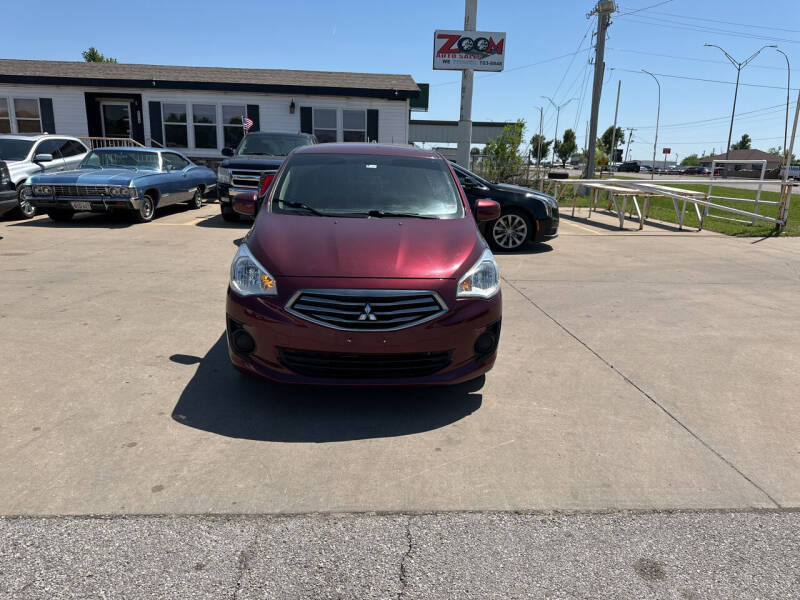 2018 Mitsubishi Mirage G4 for sale at Zoom Auto Sales in Oklahoma City OK