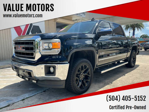 2015 GMC Sierra 1500 for sale at VALUE MOTORS in Kenner LA