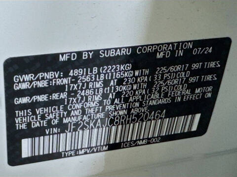 2024 Subaru Forester Wilderness