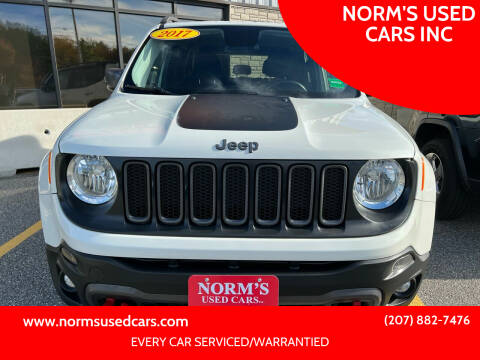 2017 Jeep Renegade for sale at NORM'S USED CARS INC in Wiscasset ME
