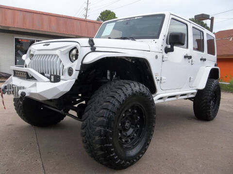 2014 Jeep Wrangler Unlimited for sale at Broken Arrow Motor Co in Broken Arrow OK
